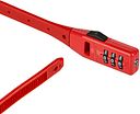 Vorschaubild KRYPTONITE Zahlen-Kabelschloss Click Lock rot