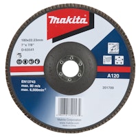 Makita Fächerschleifsch. 180mm A120 D-63541