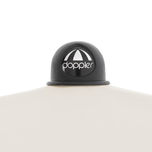 doppler Mittelmastschirm ACTIVE 200 x 120 Green Edition, Stahl Anthrazit / Polyester 180 g/m²