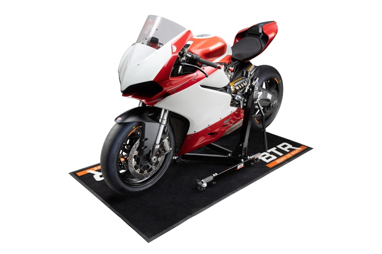 BTR Motorradteppich Umweltmatte Werkstattmatte