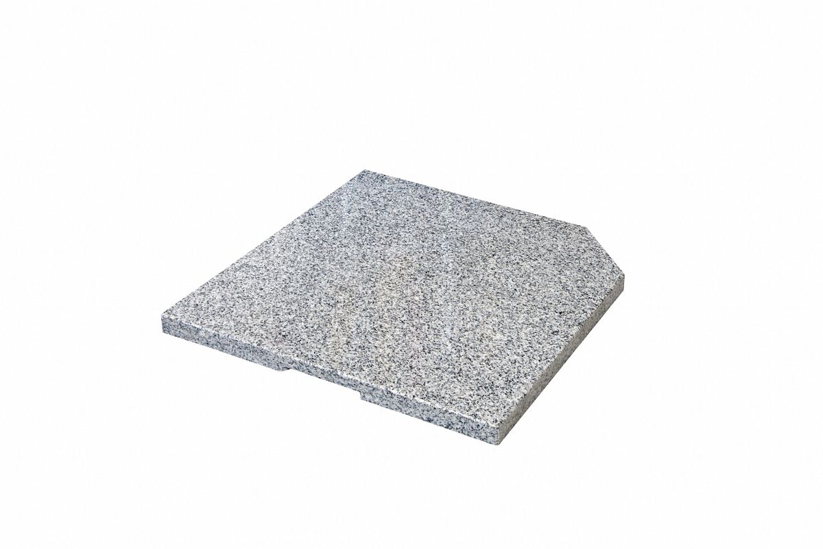 doppler Granitplatte 25 kg, Hellgrau