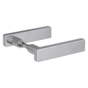Vorschaubild GRIFFWERK Griffpaar für Schlosskasten CARLA K3 - Edelstahl matt