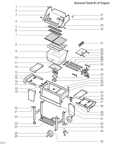 Weber Genesis Gold B LP SS SWE (Germany)