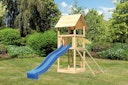 Vorschaubild Akubi Kinderspielturm Lotti inkl. Netzrampe und Rutsche