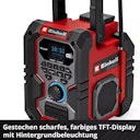 Vorschaubild Einhell Akku-Radio TE-CR 18 Li DAB+/FM/BT - Solo 3407995