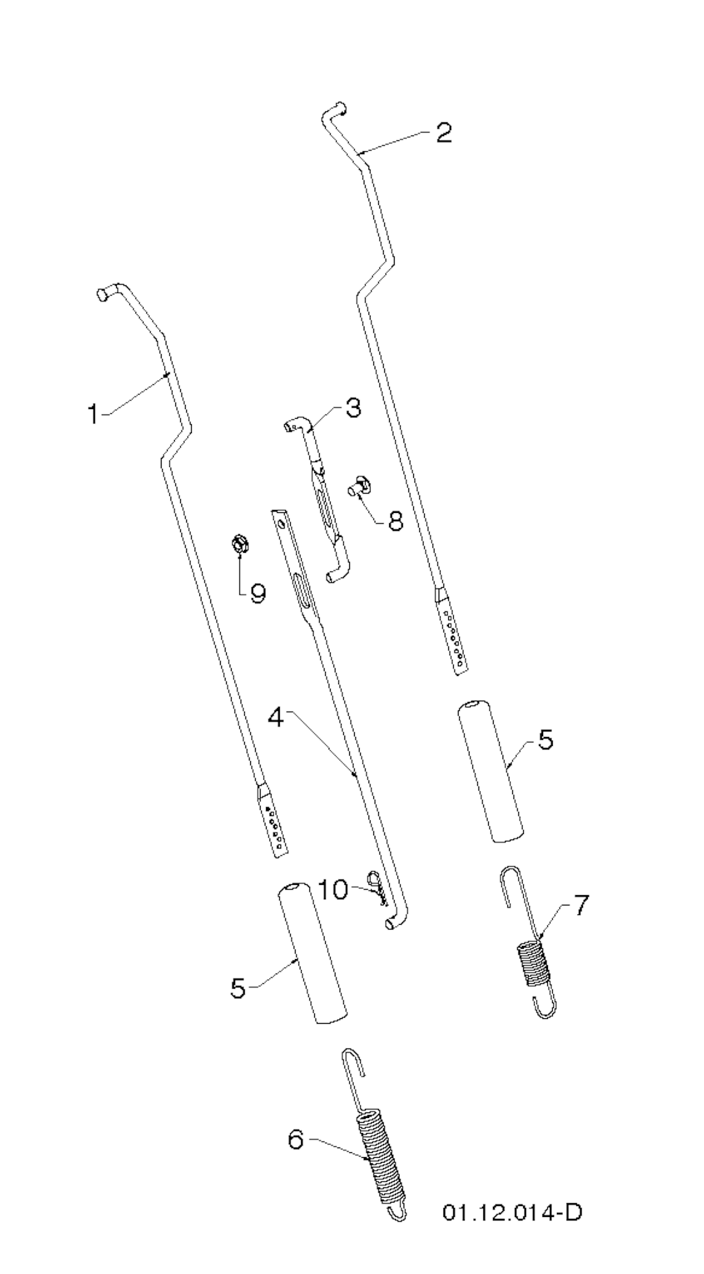 Explosionszeichnung Ersatzteile