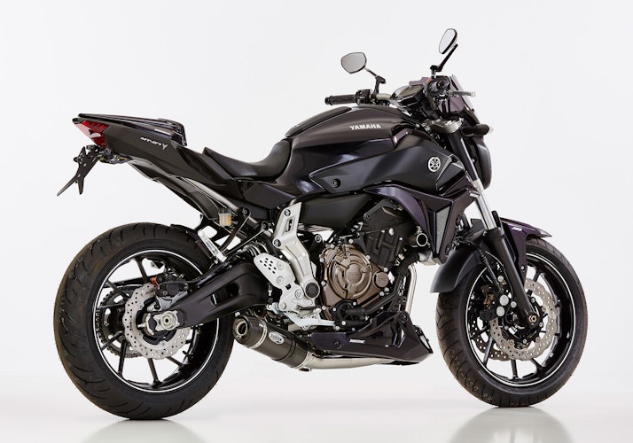 SHARK KOMPLETTANLAGE Carbon  Street GP für YAMAHA MT-07 EURO3  