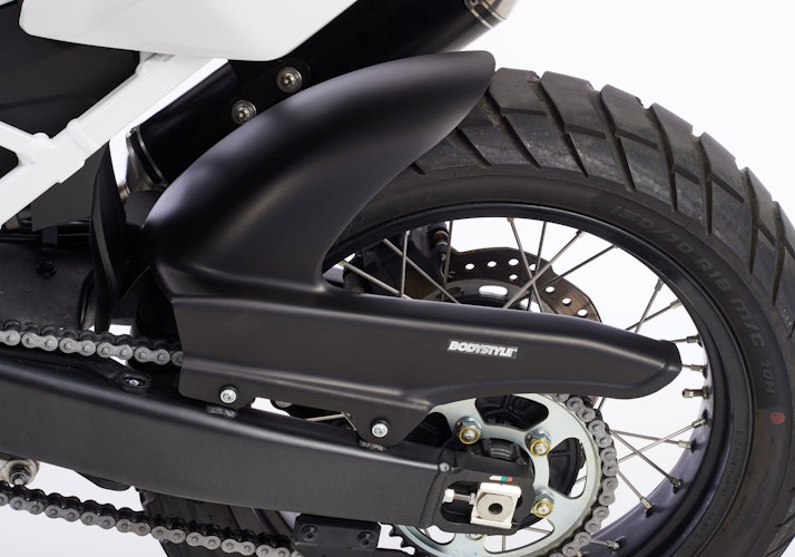 BODYSTYLE Sportsline Hinterradabdeckung ABS Kunststoff schwarz für HONDA CRF1100L Africa Twin, CRF1100L Africa Twin Adventure Sports, XL750 Transalp