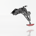 Vorschaubild HIGHSIDER pro Akron-RS Kennzeichenhalter