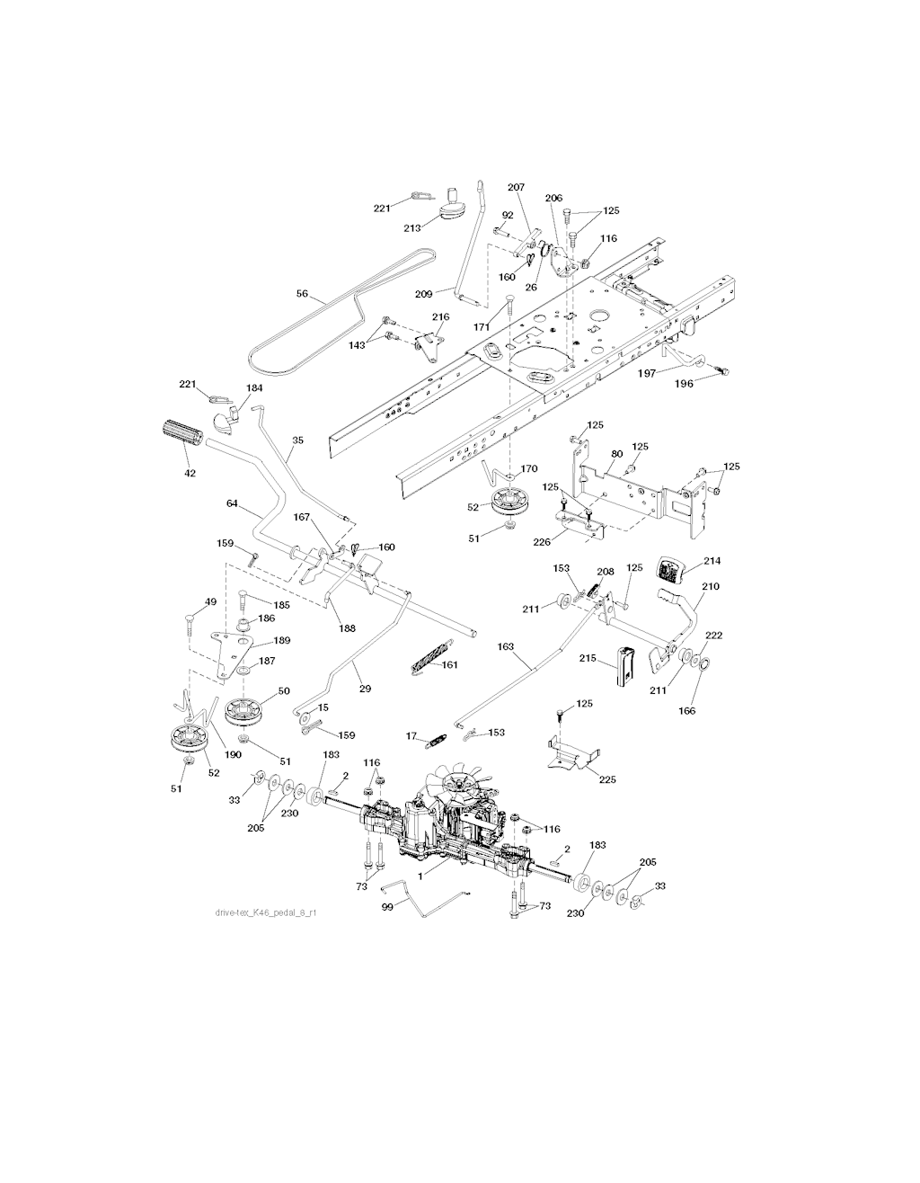 Explosionszeichnung Ersatzteile