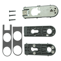 Griffwerk Schlosseinsatz PURISTO S inkl. Flüsterfalle -Profilzylinder