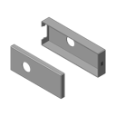 Vorschaubild Griffwerk PURISTO S -Graphitschwarz Cover-Set -UV