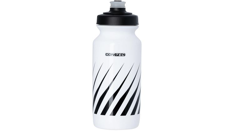 CONTEC Trinkflasche Rivers Evo Spikes 500 ml weiß/schwarz