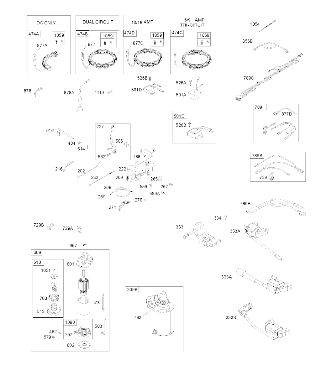 Explosionszeichnung Ersatzteile