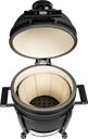 Vorschaubild Grill Guru Kamado Prime Compact Matte Black 33 cm
