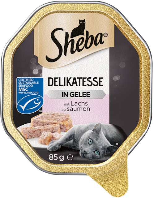 Sheba Delikatesse Gelee 85 Gramm KatzennassfutterVorschaubild