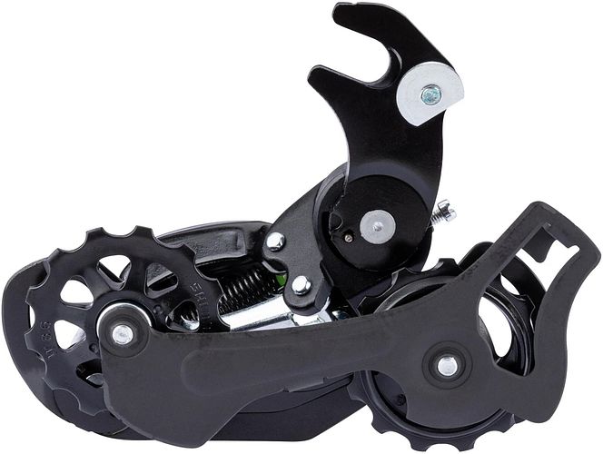 Shimano Schaltwerk Tourney TY RD-TY300 lang