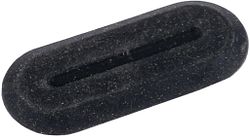 Victoria Stopfen Unterrohr Wave schwarz