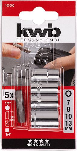 kwb Steckschl.m. Bit-Adap.30 mm SB 105000