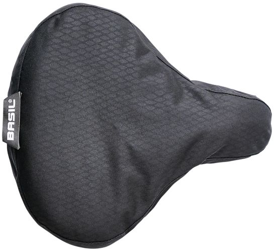 Basil Sattelüberzug Noir schwarz