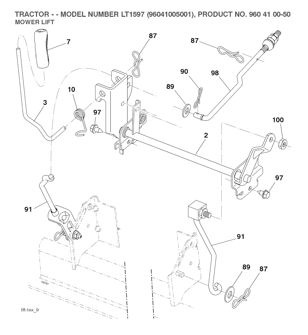 Explosionszeichnung Ersatzteile