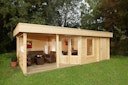 Wolff Finnhaus Gartenhaus 5-Eckhaus Maja 40-B / 2-Raum