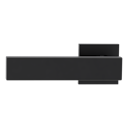 Vorschaubild Griffwerk VAYA 200 CUBICO fast2fix Fast2Fix Rosetten eckig smart2lock L Graphitschwarz