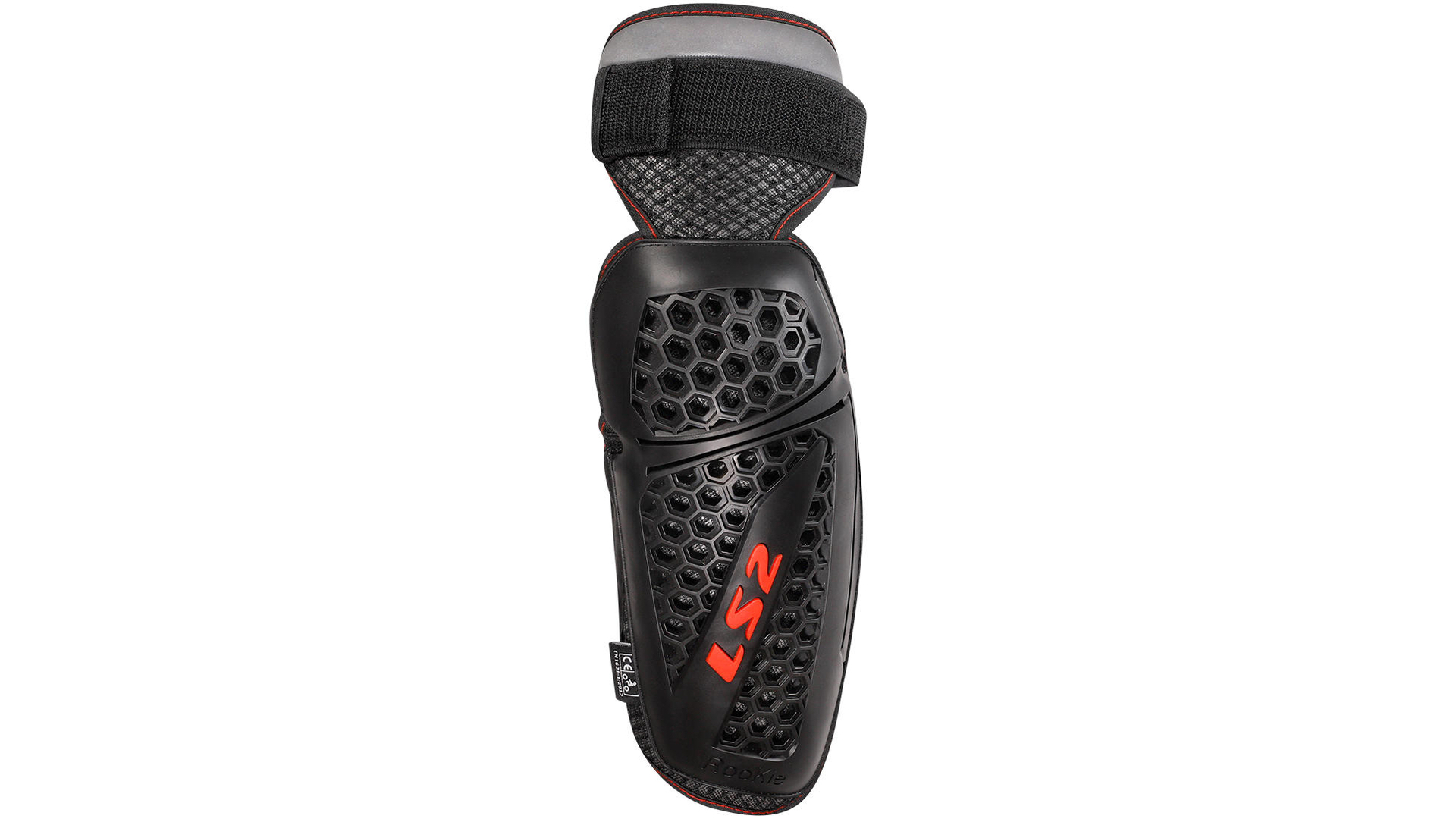 LS2 Ellenbogenprotektor Rookie Schwarz / Rot