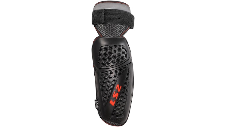 LS2 Ellenbogenprotektor Rookie Schwarz / Rot 
