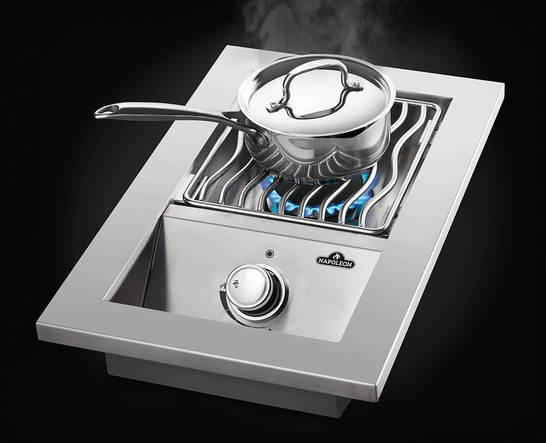 NAPOLEON Gasgrill 500-Series Einbau-Seitenbrenner, klein