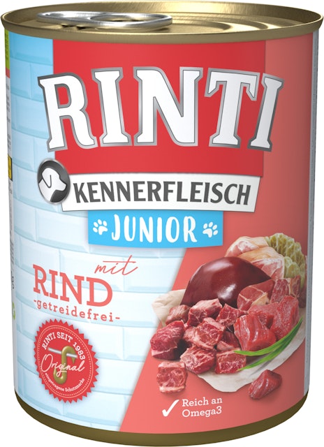 RINTI Kennerfleisch Junior 800g Dose HundenassfutterVorschaubild