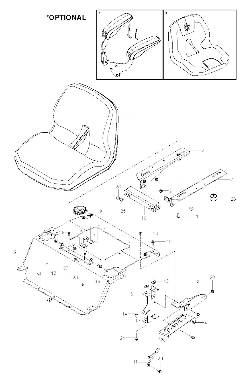 Explosionszeichnung Ersatzteile