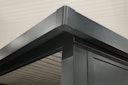 Vorschaubild Wolff Finnhaus Premium Metall Gartenhaus Hakon 2424 Anthrazit