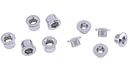 Vorschaubild CONTEC Kettenblattschraube C.Nut silber passend für 2-fach Kurbeln, 5-Arm, 5 Stü
