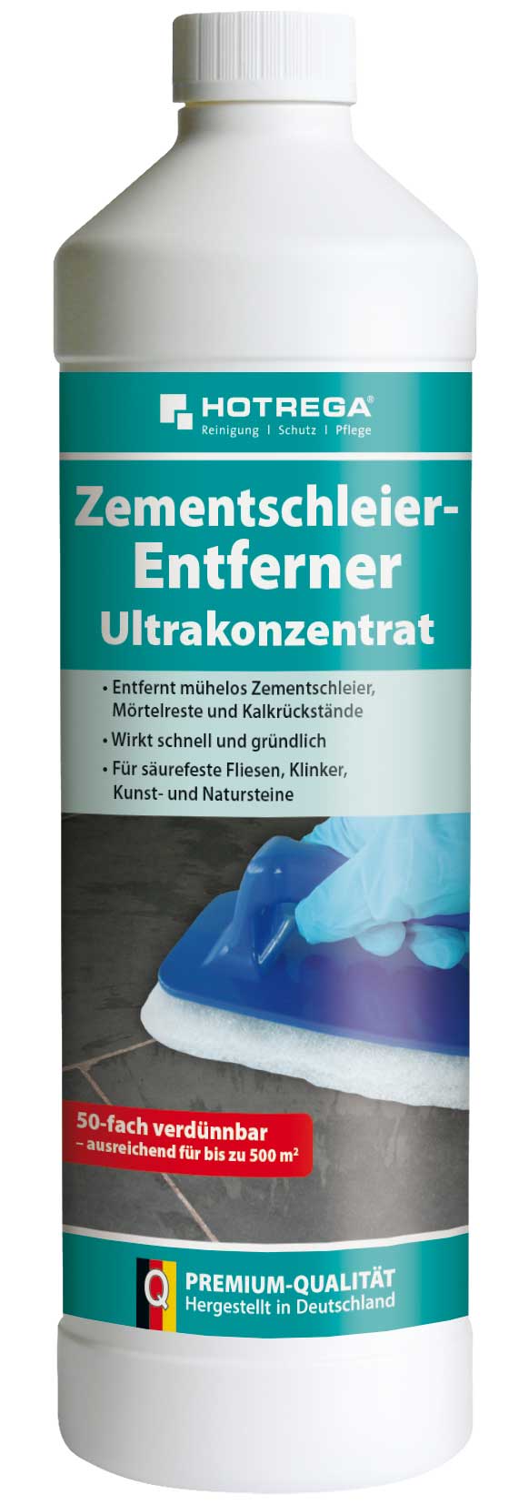 Hotrega Zementschleier-Entferner Ultrakonzentrat 1 Liter Flasche (Konzentrat)
