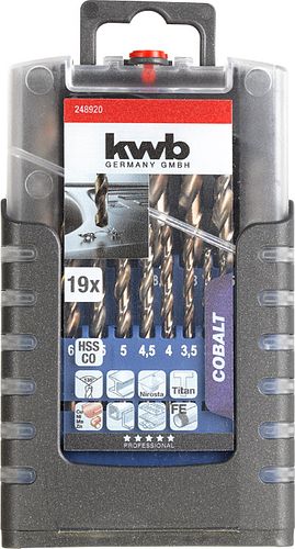 kwb COBALT Comp-Box 1-10 19-tlg 248920