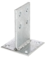 Alberts® T-Pfostenträger mit Steg 130x100mm