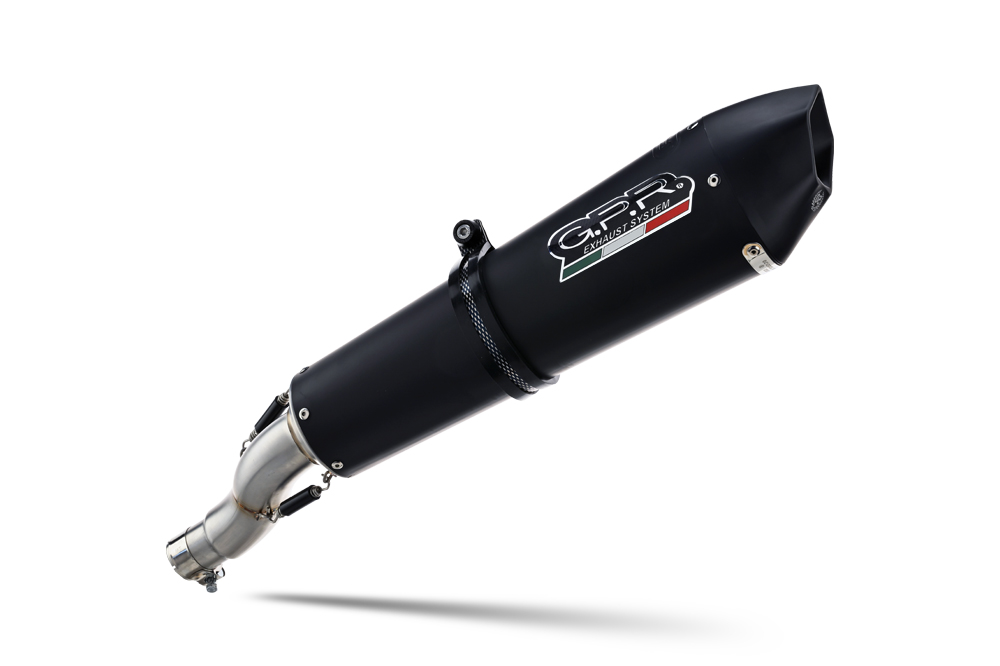 GPR Endschalldämpfer BMW F 800 GS Adventure 2016/2018 e4 GP EVO4 BLACK TITANIUM SP