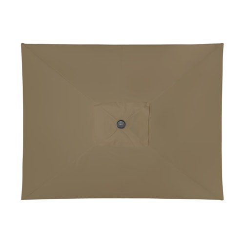 Derby Mittelmastschirm BASIC 250 x 200 Lift, Aluminium Anthrazit / 100 % Polyester 180 g/m²