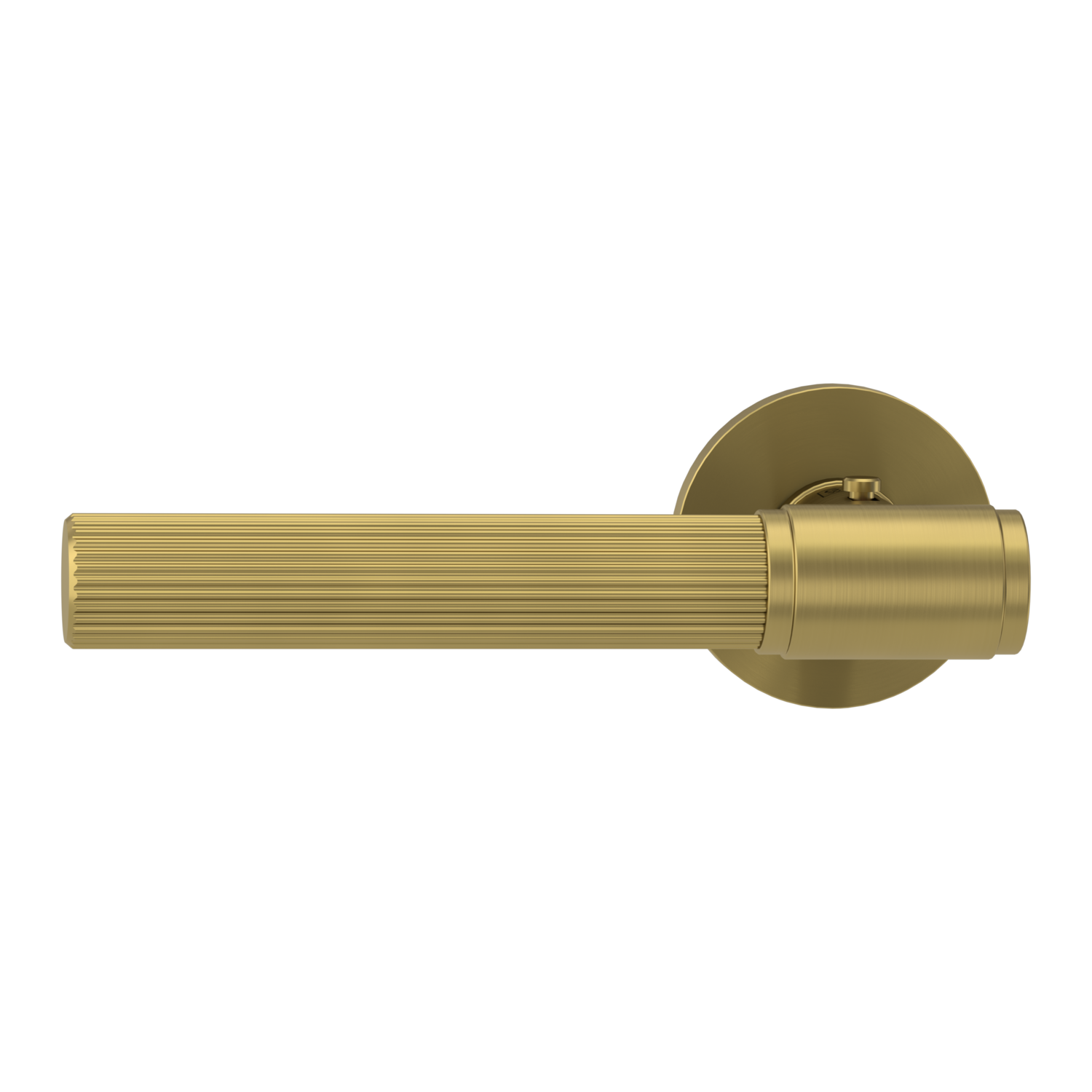 Griffwerk VAYA 136 ARIS fast2fix Fast2Fix Rosetten rund smart2lock Gold matt - DIN Links