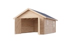 Vorschaubild Karibu Garage Blockhausgarage 38 mm