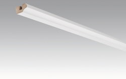 MEISTER Deckenabschlussleiste 19/38 mm  Whiteline 4074 - 2380 mm