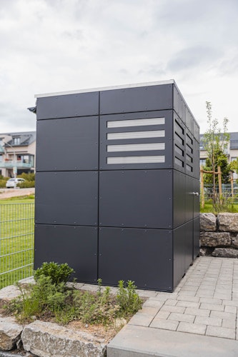 Skan Holz CrossCube Gartenhaus Brisbane 2