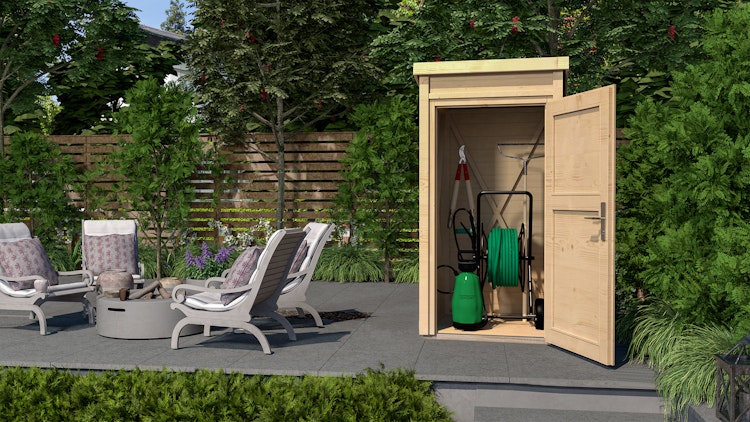 Weka 21 mm Gartenhaus/Gartenschrank 367