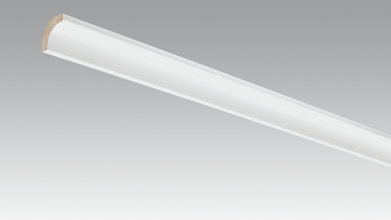 MEISTER Hohlkehlleiste 2380 x 22 x 22 mm 20126 White wall