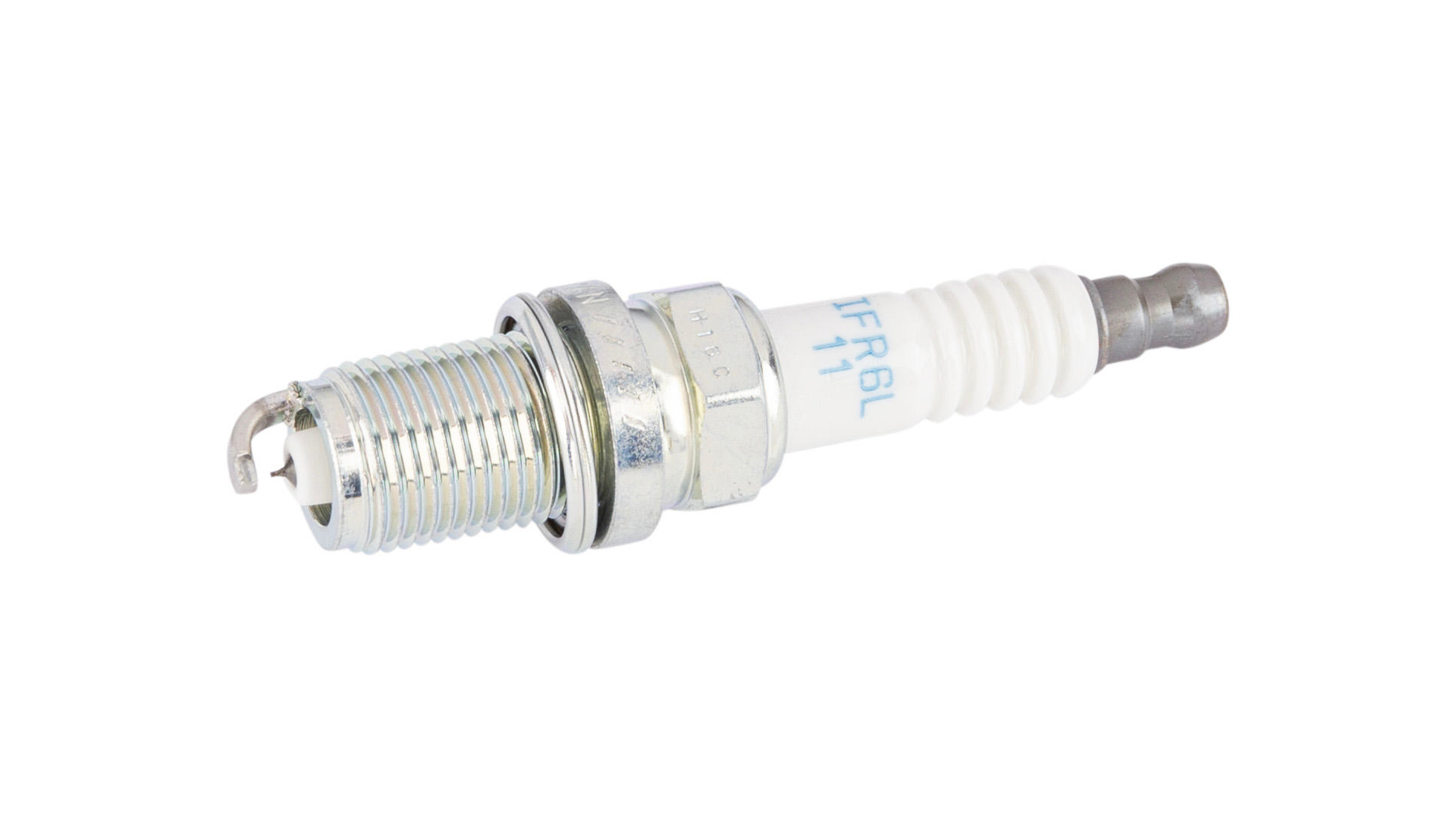 NGK Zündkerze IFR6L11, Gewindedurchmesser 14 mm, Schlüsselweite 16, Zündkerze Gruppe I, IRIDIUM