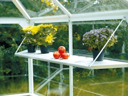 Vitavia Abklappbares Regal aus Aluminium für Gewächshaus Juno/Hera