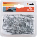 Vorschaubild kwb 50 Blindnieten 3,2 x 6,5 mm 407457