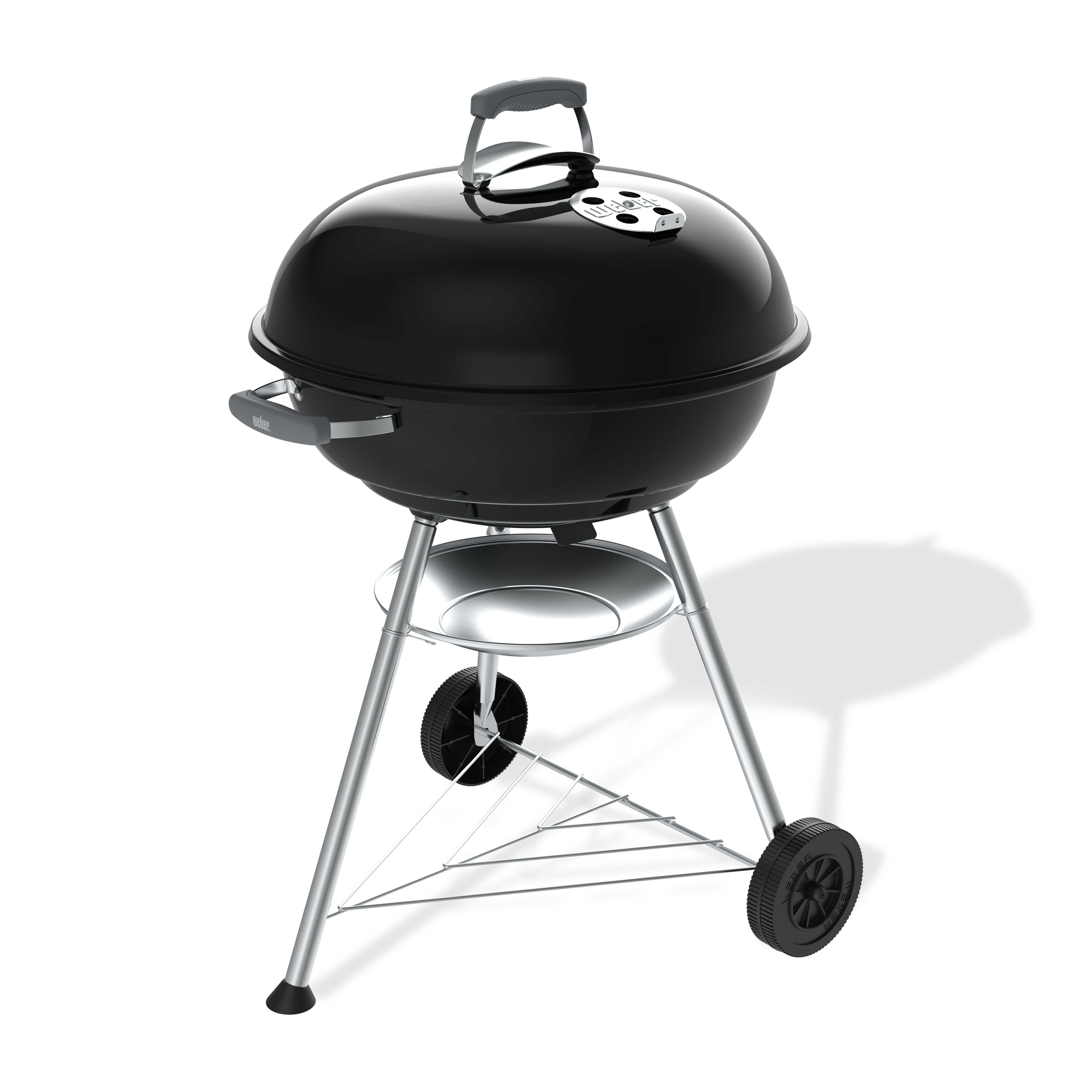 Weber Compact Kettle Holzkohlegrill 57 cm Black
