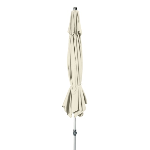 doppler Mittelmastschirm EXPERT 320 Auto-Tilt, Aluminium Silber / 100 % Polyester 180 g/m²
